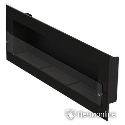 Биокамин ЭкоЛайф Window III Glass black burgundy в Белгороде